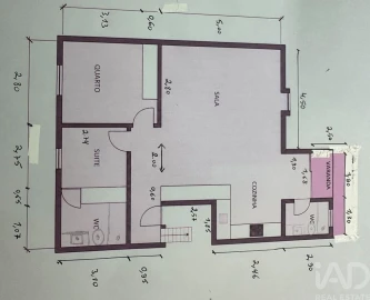 Apartamento T3 para Venda em São Vicente