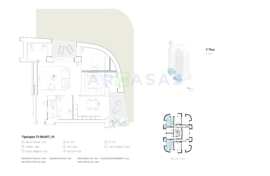 Apartamento T3 para Venda em Paranhos Foto 18