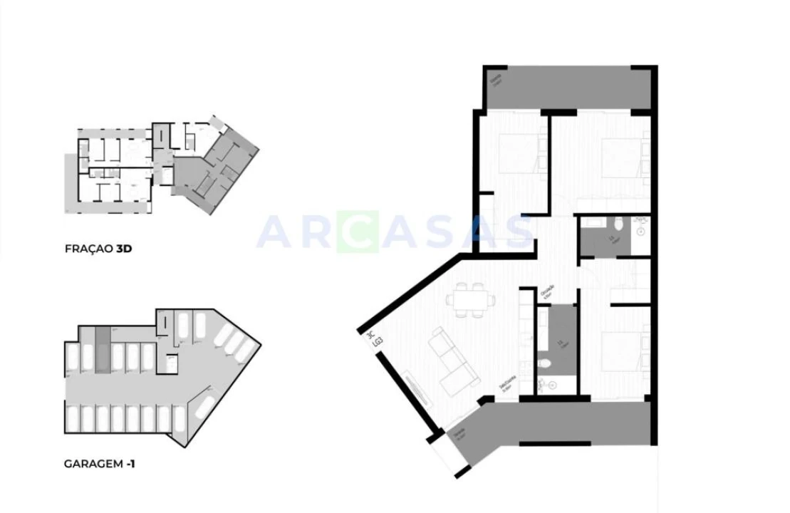 Apartamento T3 para Venda em Pedrouços Foto 14
