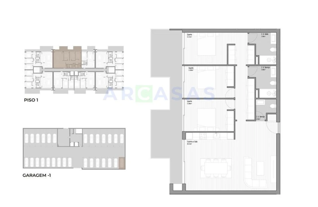 Apartamento T3 para Venda em Valongo Foto 19
