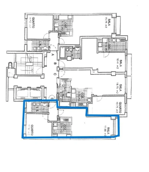 Apartamento T1 para Venda em Lumiar
