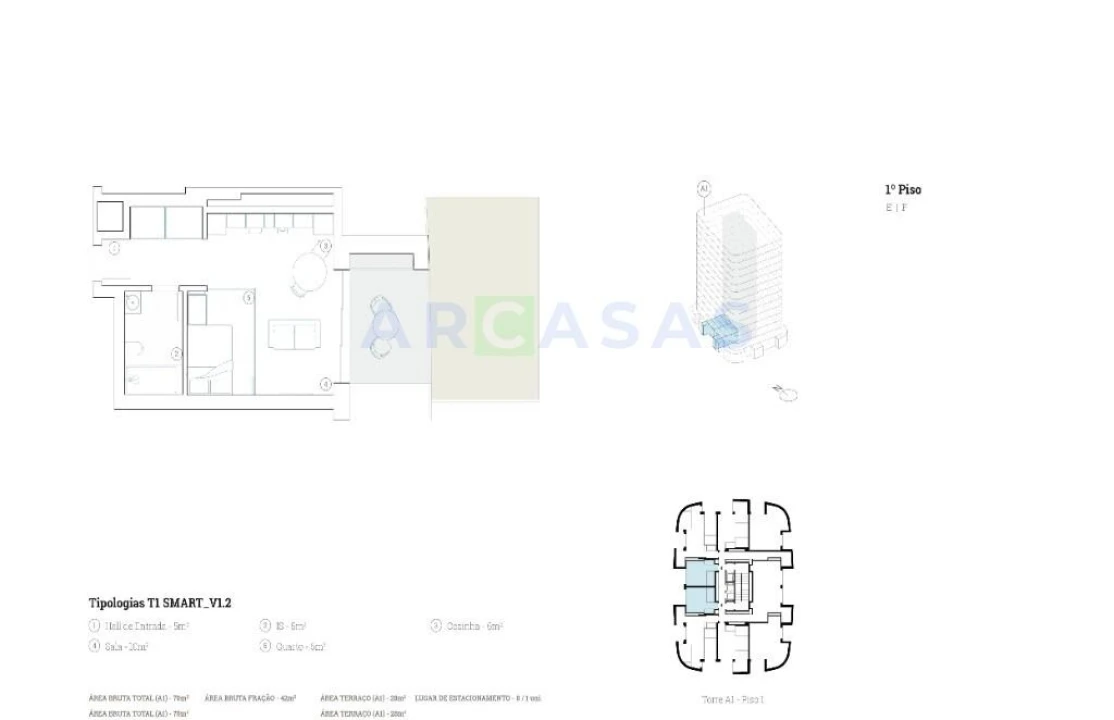Apartamento T1 para Venda em Paranhos Foto 19