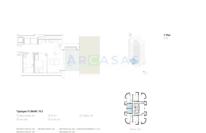 Apartamento T1 para Venda em Paranhos