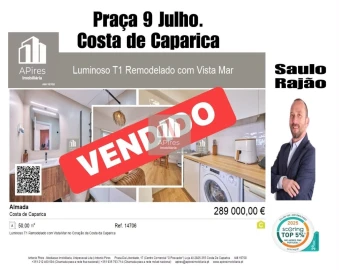 Apartamento T1 para Venda em Costa da Caparica