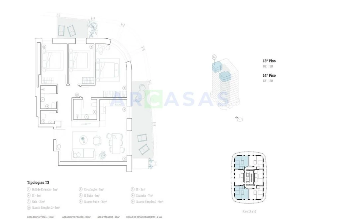 Apartamento T3 para Venda em Paranhos Foto 11