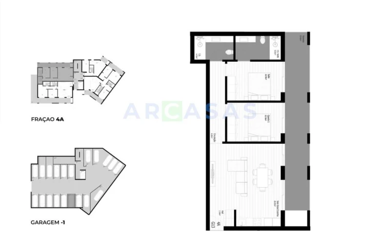 Apartamento T2 para Venda em Pedrouços Foto 14
