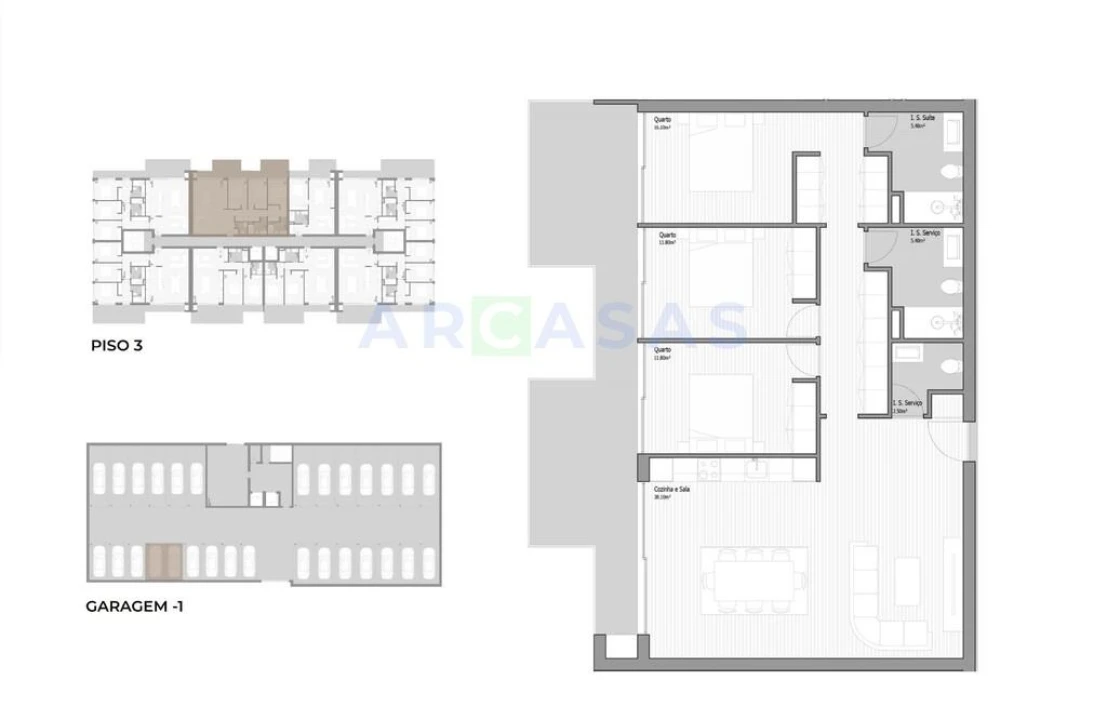 Apartamento T3 para Venda em Valongo Foto 19