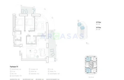 Apartamento T3 para Venda em Paranhos