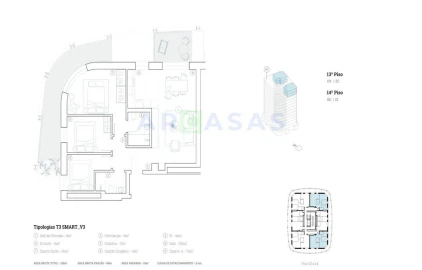 Apartamento T3 para Venda em Paranhos