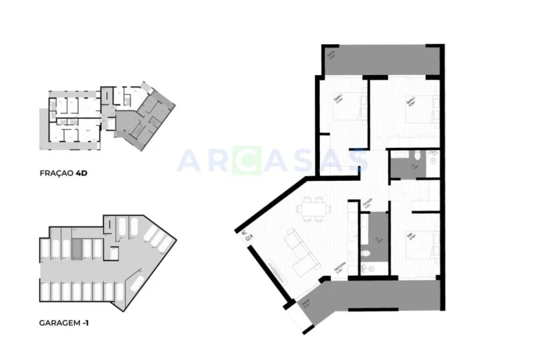 Apartamento T3 para Venda em Pedrouços Foto 14
