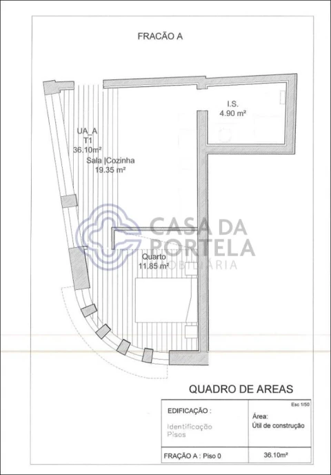 Apartamento T1 para Venda em Oliveira do Douro
