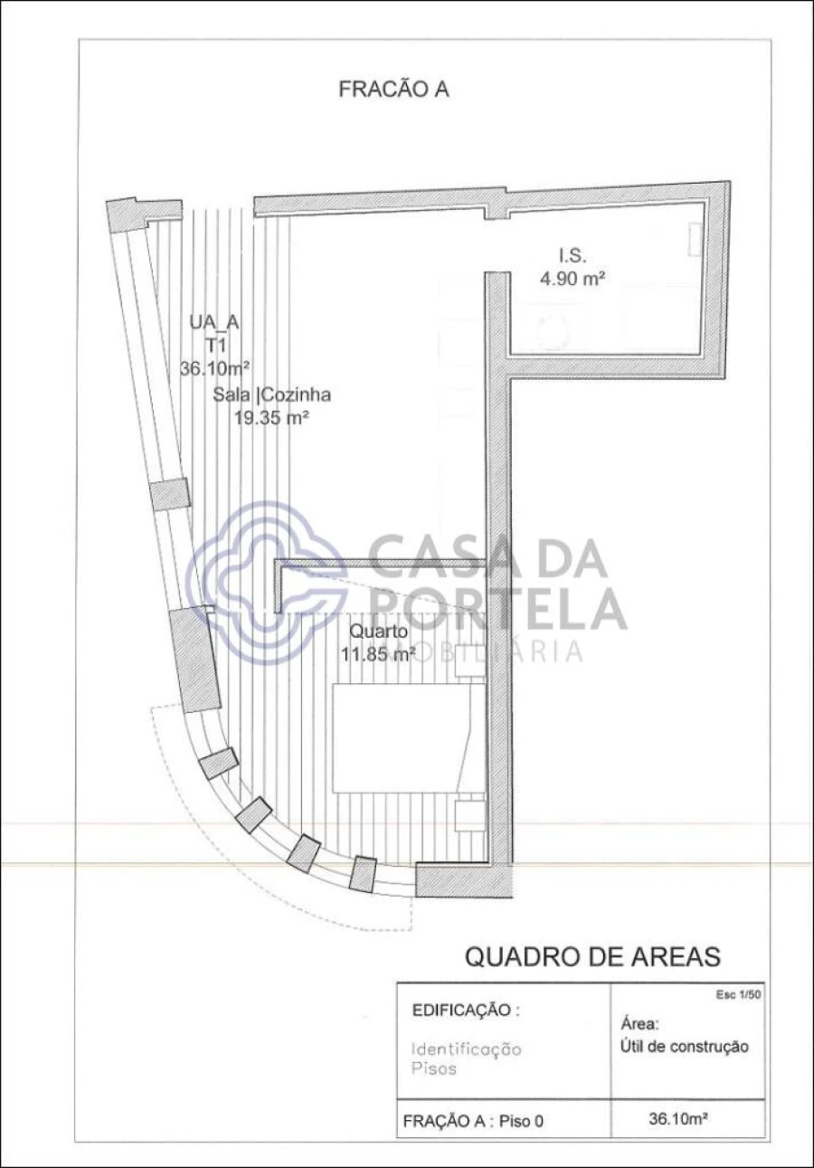 Apartamento T1 para Venda em Oliveira do Douro Foto 3