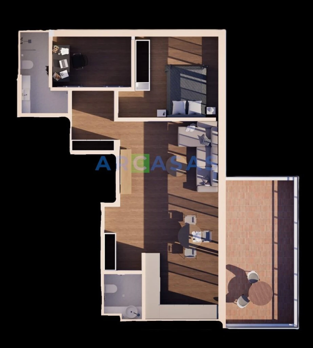 Apartamento T1 para Venda em Paranhos Foto 12