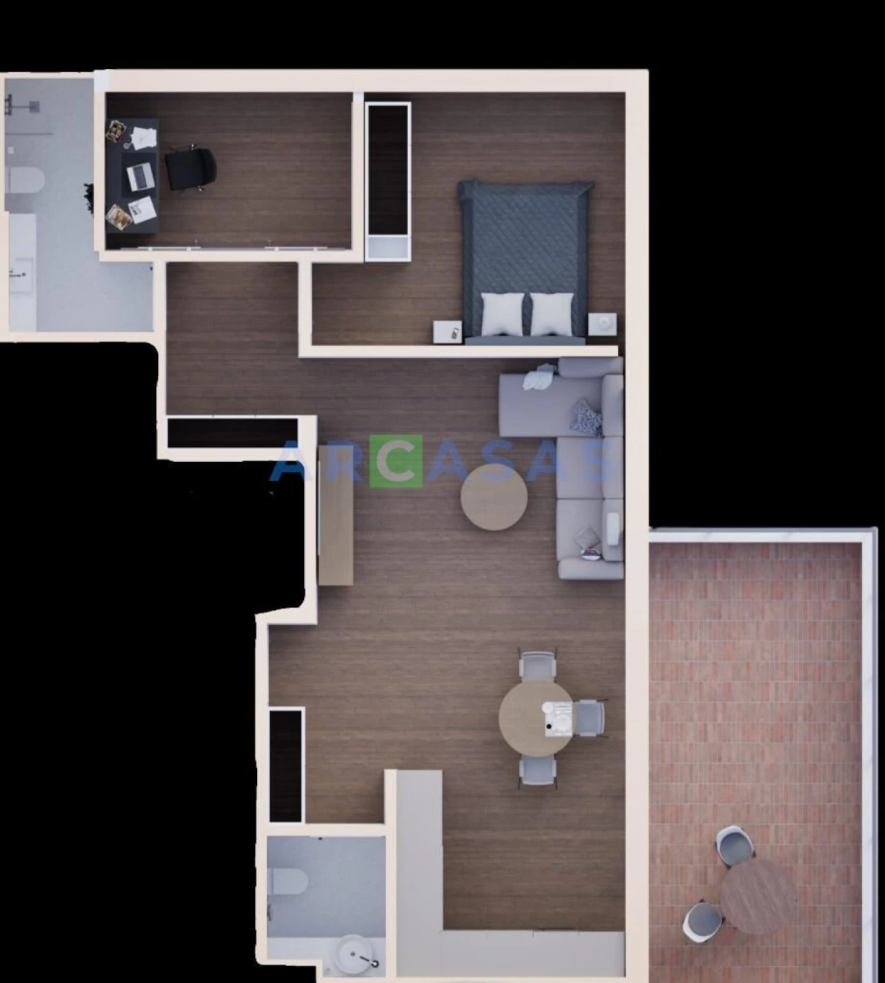 Apartamento T1 para Venda em Paranhos Foto 17