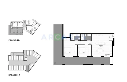 Apartamento T2 para Venda em Pedrouços