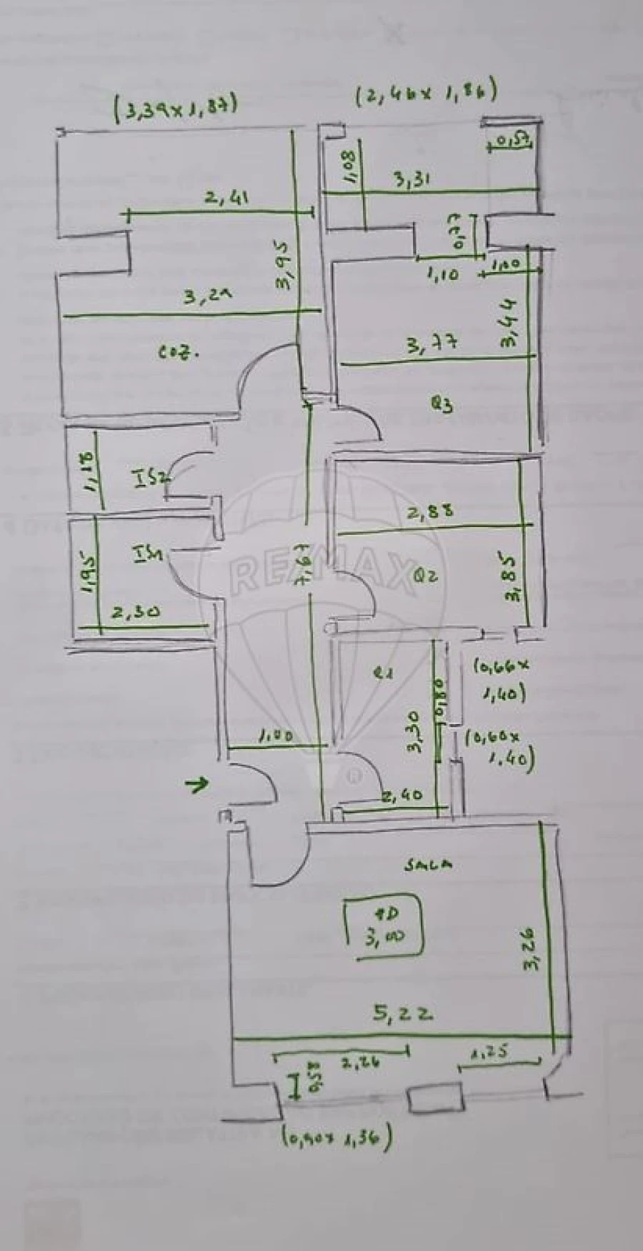 Apartamento T3 para Arrendamento em Arroios Foto 2