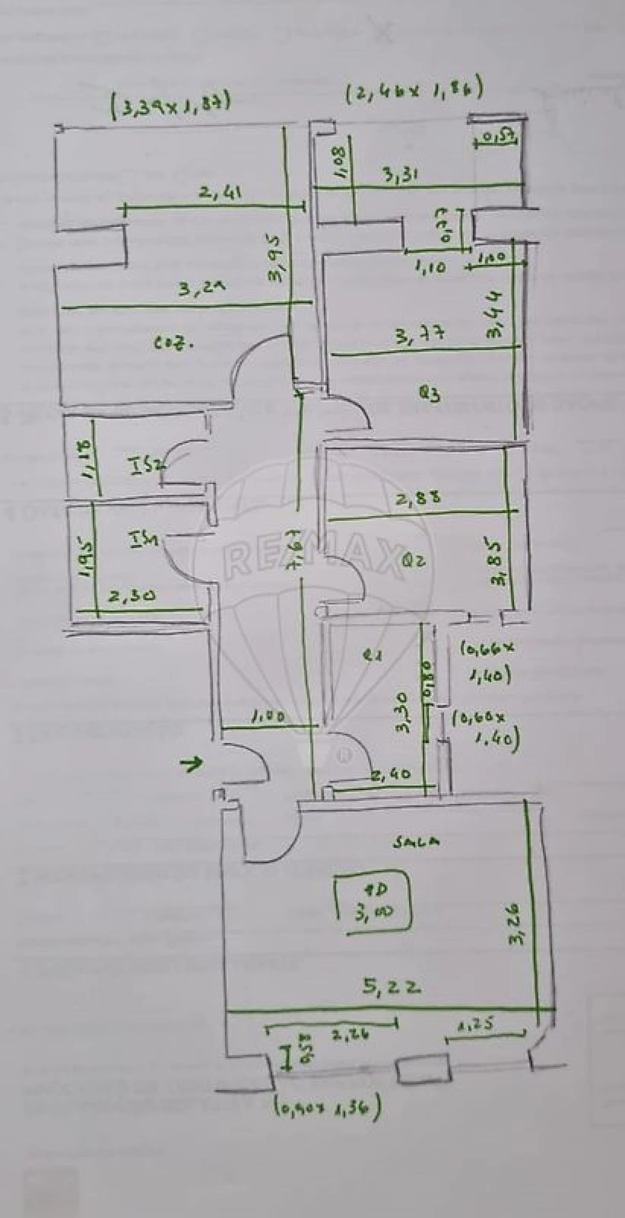 Apartamento T3 para Arrendamento em Arroios Foto 2