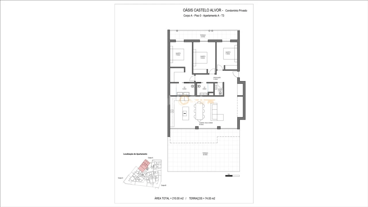 Apartamento T3 para Venda em Alvor Foto 37