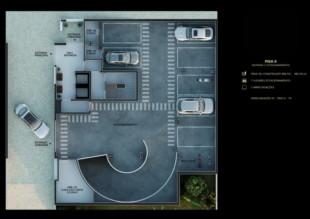 Apartamento T1 para Venda em Campolide Planta 2