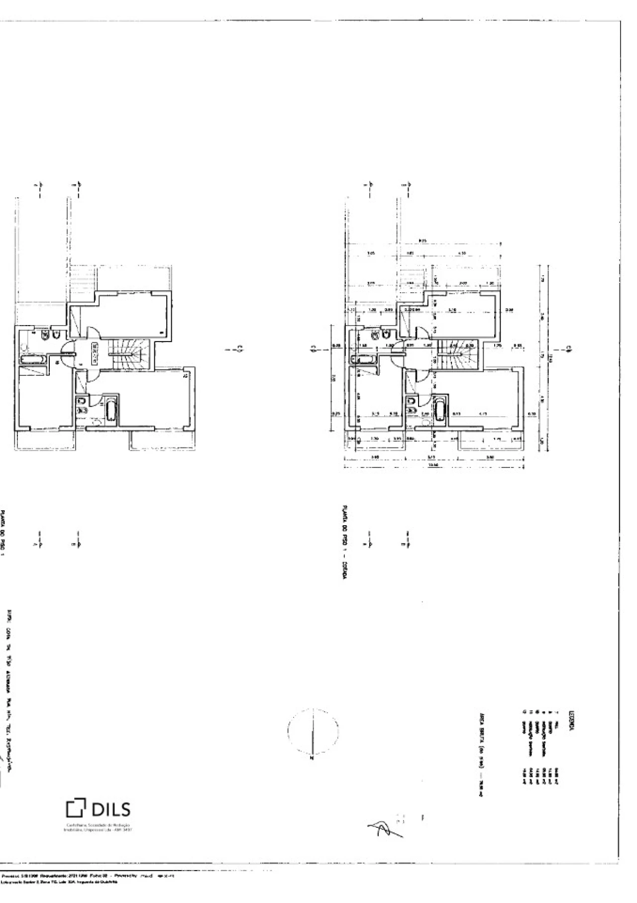 Moradia T5 para Venda em Quarteira Planta 4