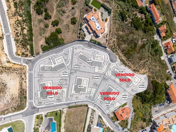 Terreno para Venda em Foz do Arelho Planta 1