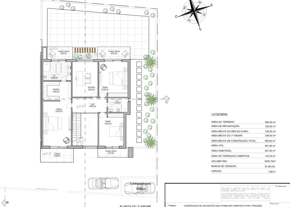 Moradia T4 para Venda em Almancil Planta 3