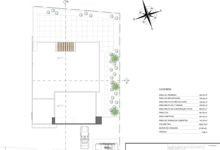 Moradia T4 para Venda em Almancil Planta 2