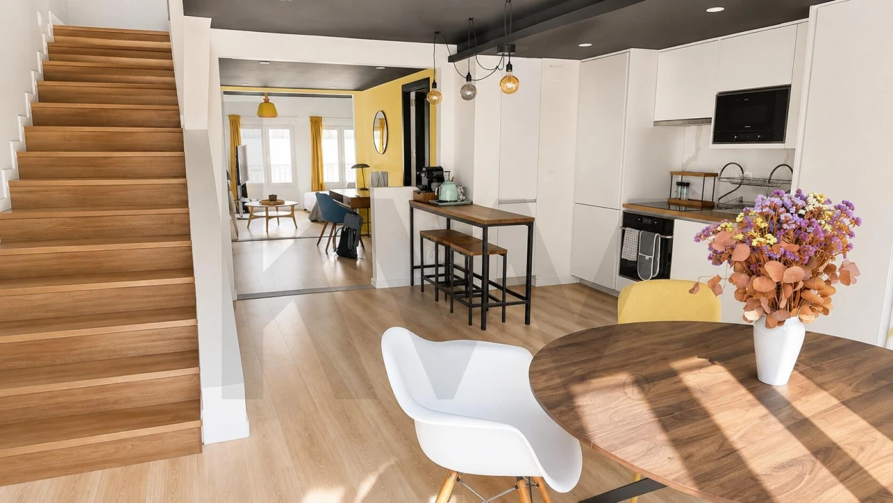 Apartamento T1 para Arrendamento em Avenidas Novas Foto 2