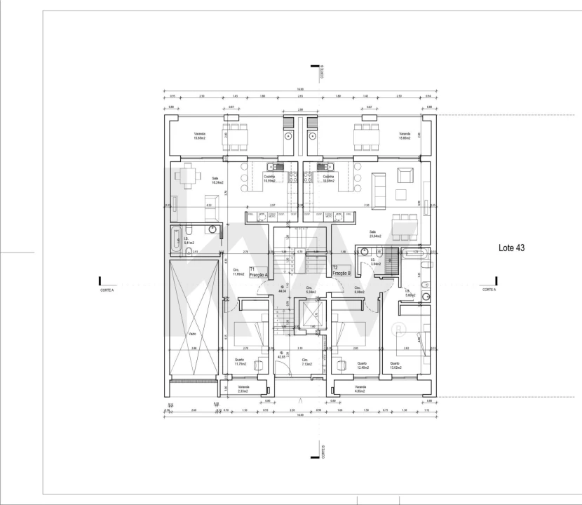 Apartamento T2 para Venda em Corroios Foto 21