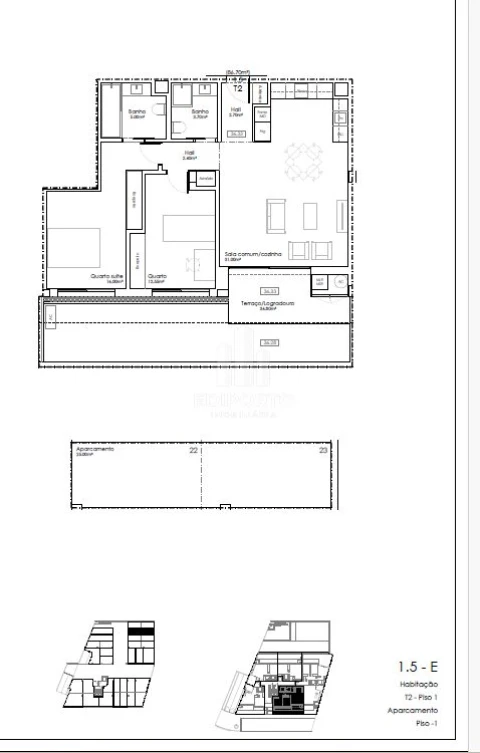 Apartamento T2 para Venda em Valadares
