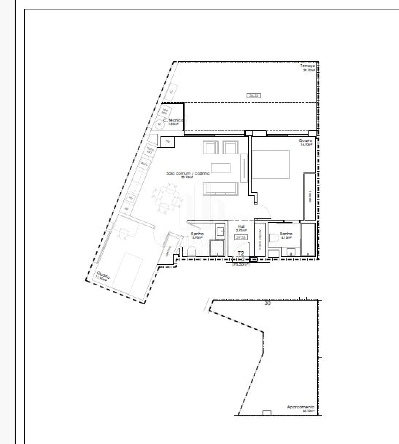 Apartamento T2 para Venda em Valadares Foto 13