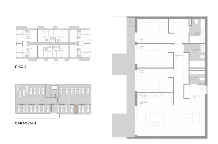 Apartamento T3 para Venda em Valongo Planta 2