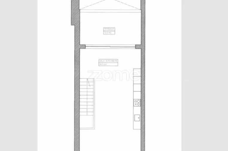 Moradia T3 para Venda em Bonfim Planta 1