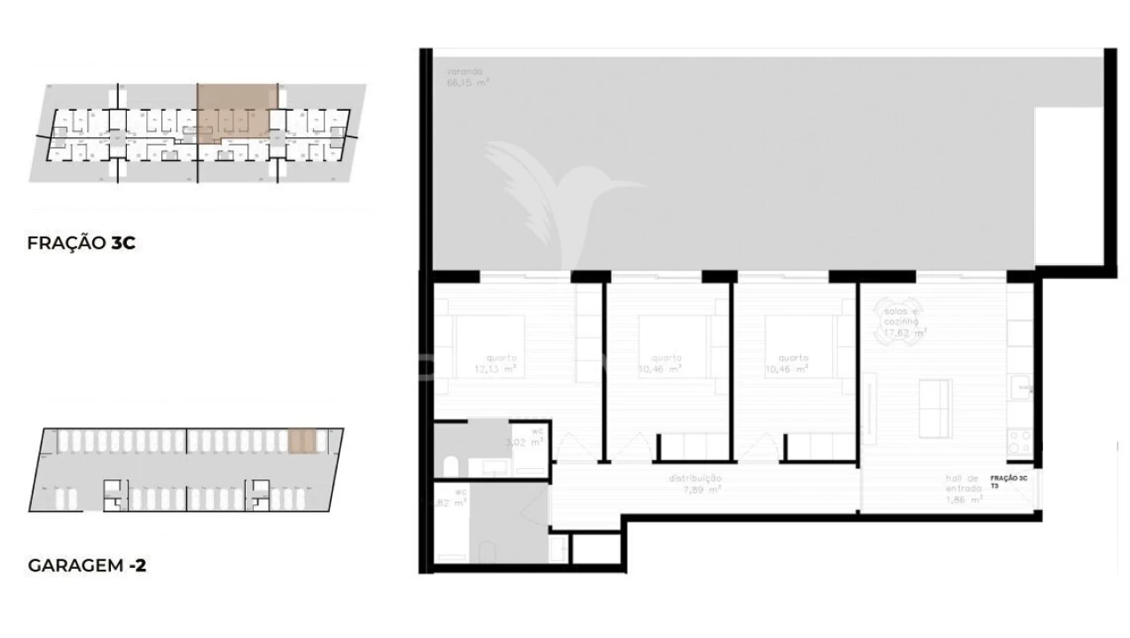 Apartamento T3 para Venda em Vila Nova de Cerveira e Lovelhe Foto 12