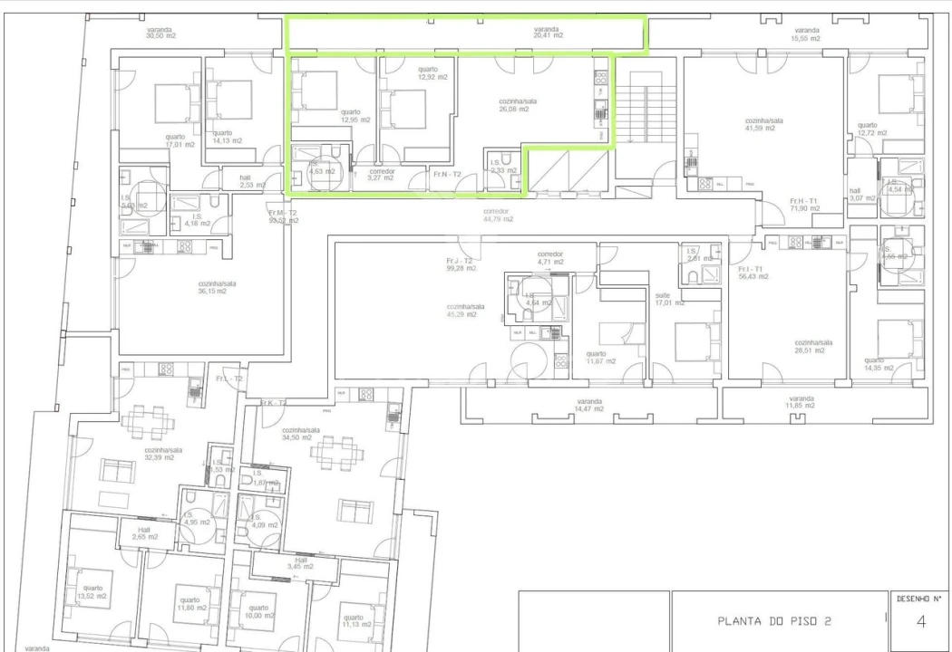 Apartamento T2 para Venda em Tondela e Nandufe Foto 4
