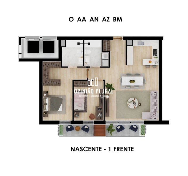 Apartamento T2 para Venda em Avintes Foto 17
