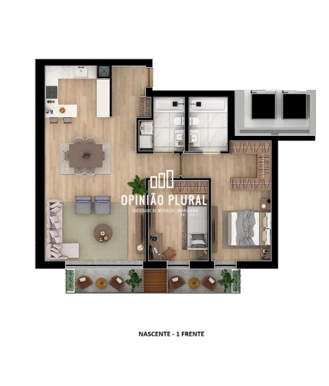 Apartamento T2 para Venda em Avintes