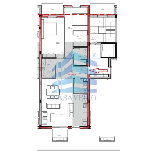 Apartamento T2 para Venda em São Bernardo
