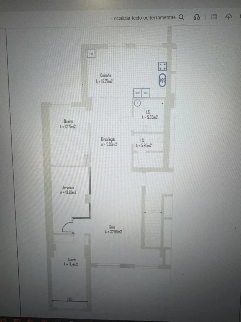 Apartamento T3 para Arrendamento em Castelo Branco