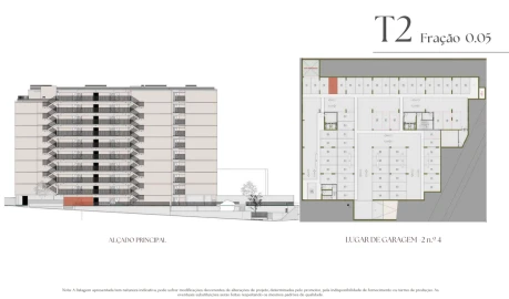 Apartamento T2 para Venda em Vilar de Andorinho