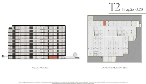 Apartamento T2 para Venda em Vilar de Andorinho