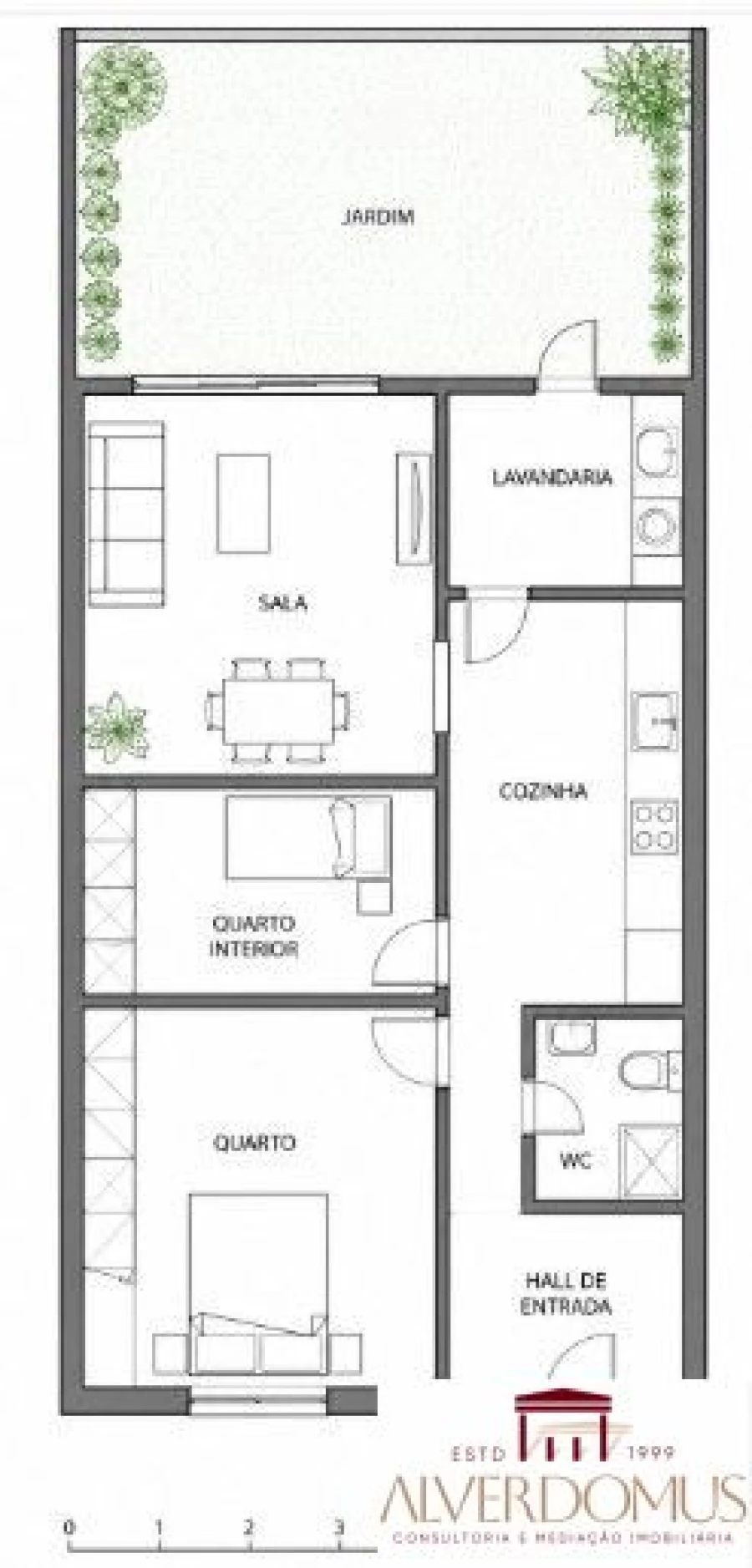 Apartamento T2 para Venda em Arroios Foto 45
