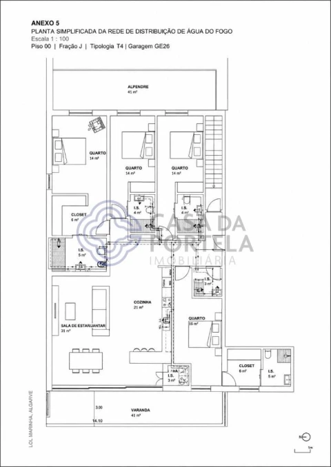 Apartamento T4 para Venda em Olhão