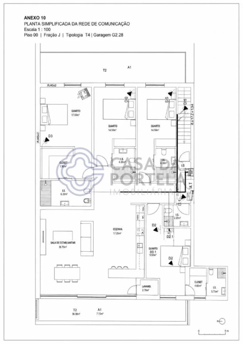 Apartamento T4 para Venda em Olhão
