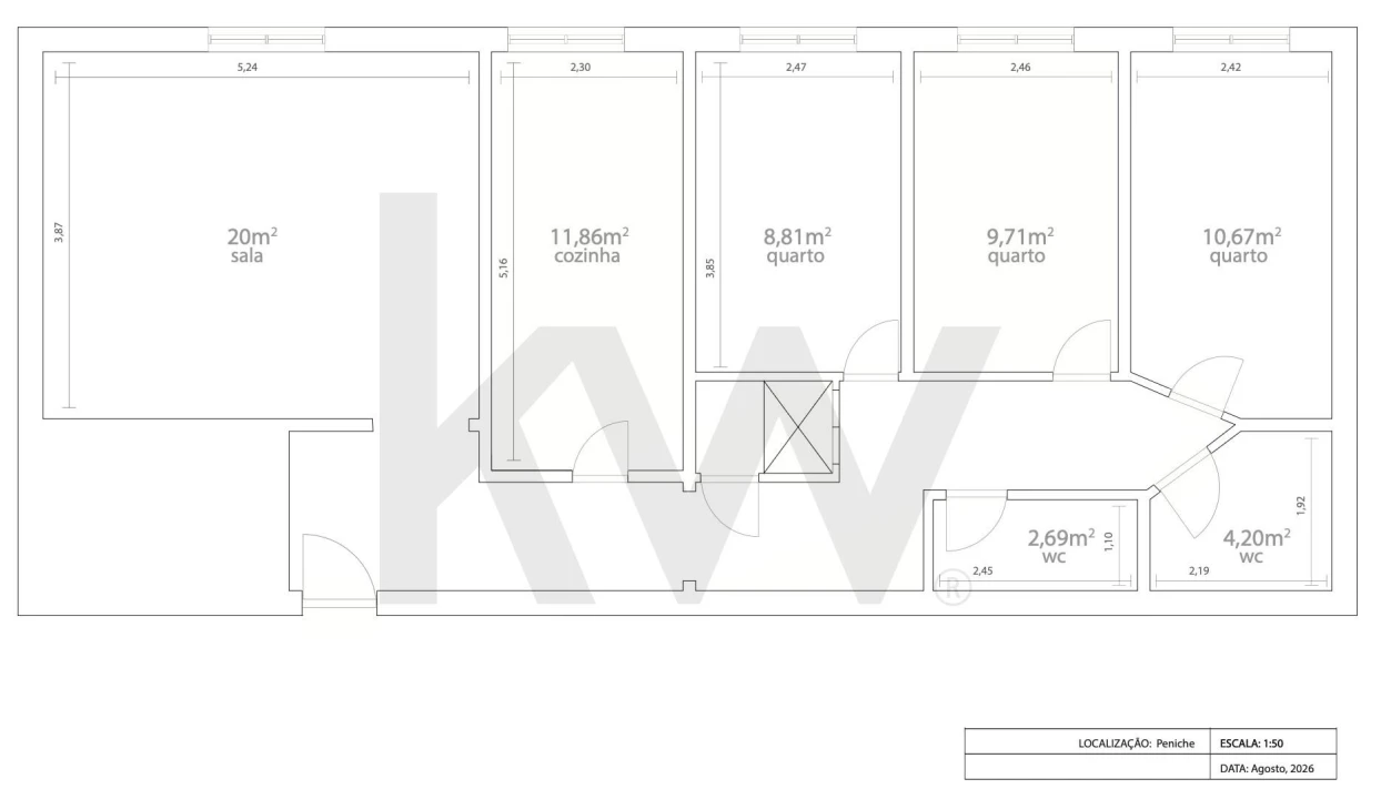 Apartamento T3 para Venda em Peniche Foto 23