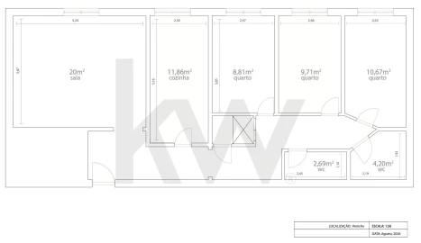 Apartamento T3 para Venda em Peniche