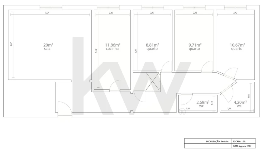 Apartamento T3 para Venda em Peniche Foto 23