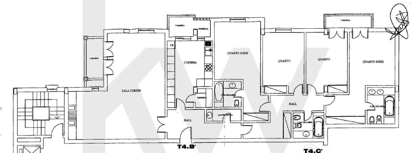 Apartamento T4 para Venda em Agualva e Mira-Sintra Foto 19