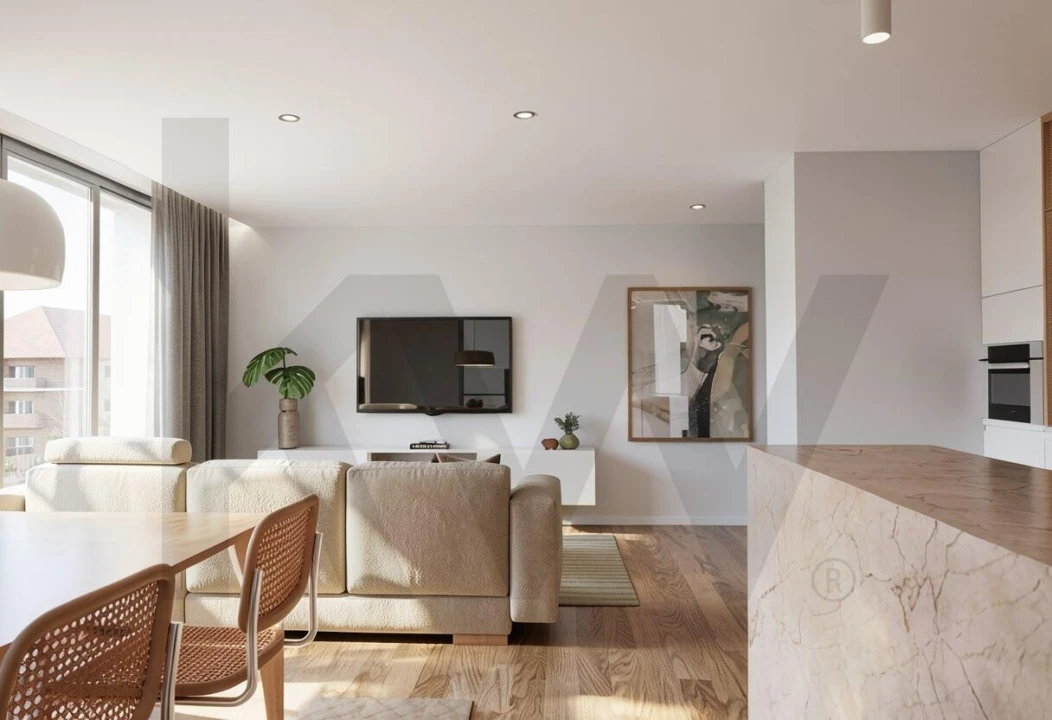 Apartamento T1 para Venda em São Felix da Marinha Foto 3