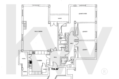 Apartamento T3 para Venda em Santa Maria e São Miguel, São Martinho, São Pedro Penaferrim